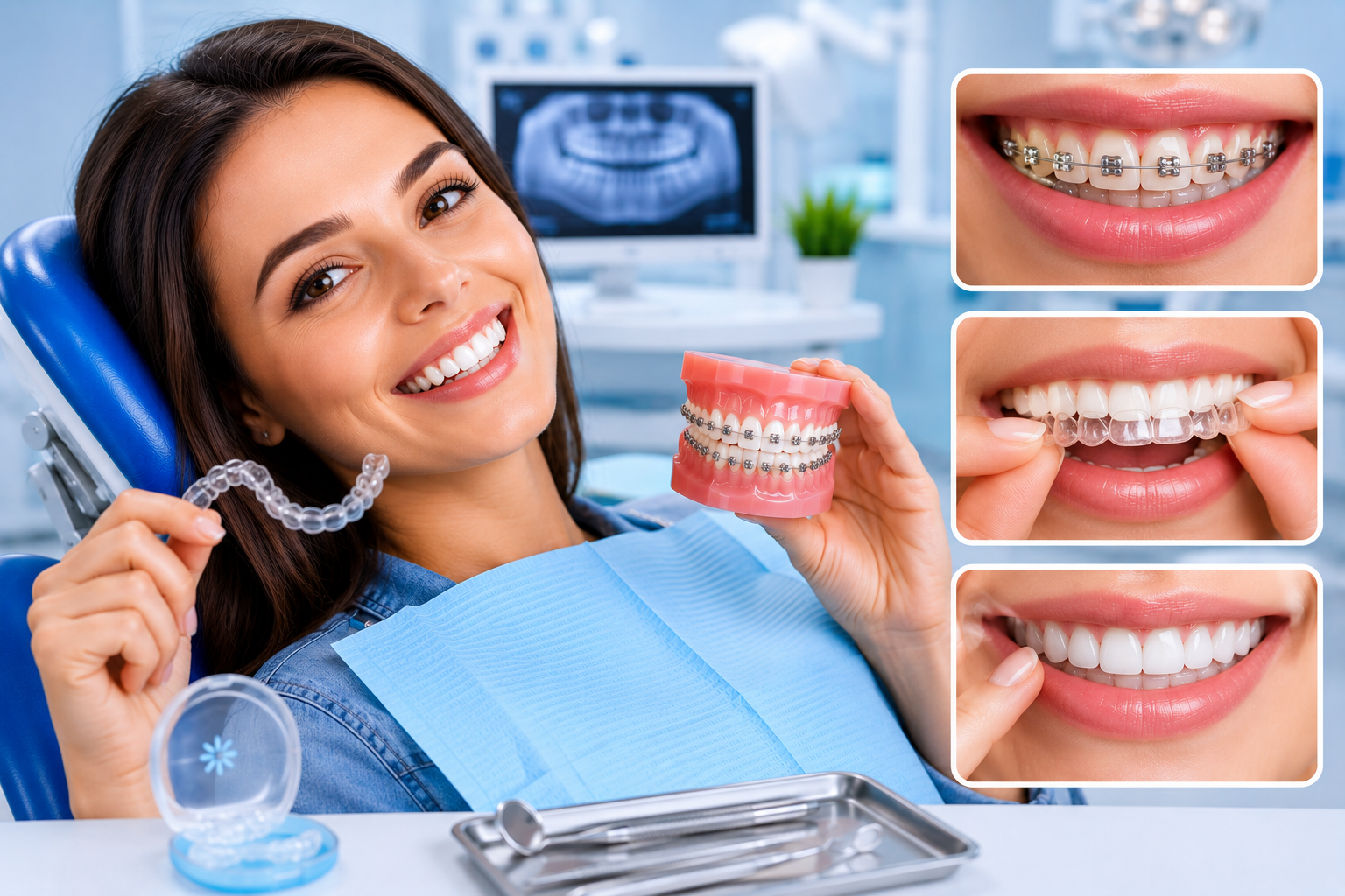 Braces and Aligners